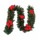 Merry Christmas Santa Elk Banner Flag Door Window Hanging Ornament Xmas Decors