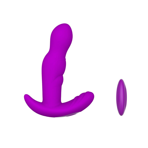 Male Vibrating Prostate Massager Stimulator Anal Vibrator Anal Plug Adult Men Couples Gay Sex Toys for Beginner and Advanced Player Ergonomic Design 360 Degree Rotating 10 Vibration Modes