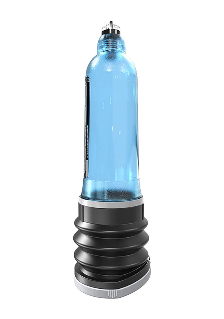 Bathmate Hydromax9 Blue OS Penis Pump Enlarger Improve Penis Health Products Masturbator Cup for Men Textured Vacuum Tube Discreete Packaging