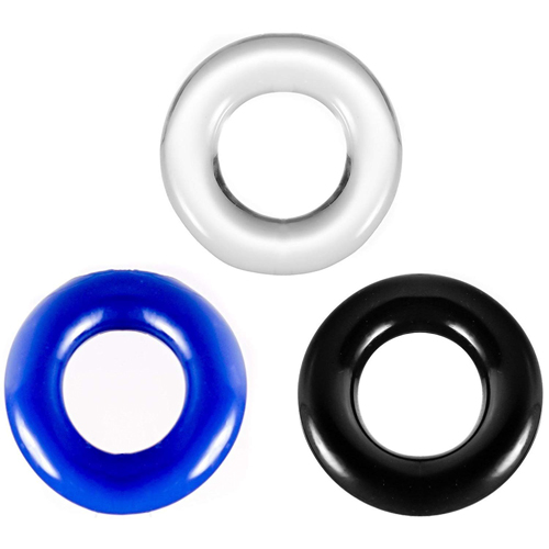 Cock Ring Adult Sex Toys for Male Longer Lasting Erection Enhancing Couples Sexual Pleasure Personal Massage 3PCS