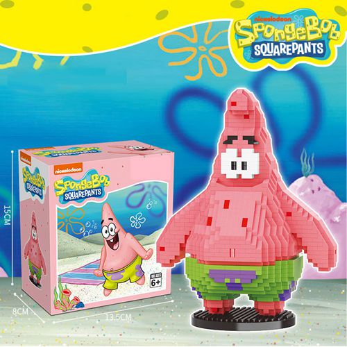 SpongeBob Patrick Star Micro Block Kids Toys Birthday Gifts