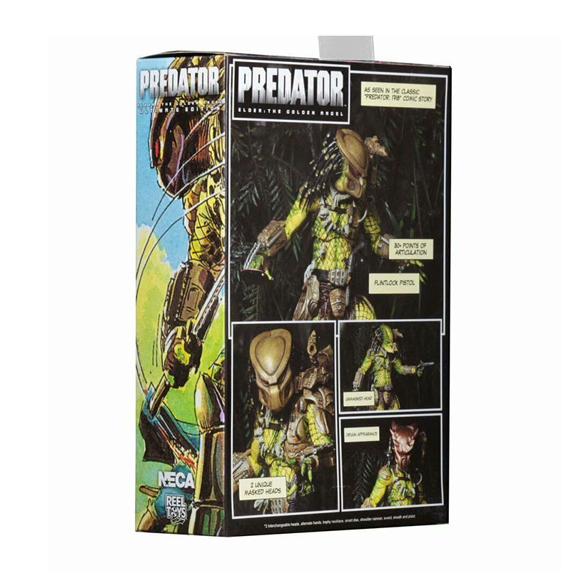 NECA - Predator 2 - 7” Scale Action Figure - Ultimate Elder: The Golden Angel
