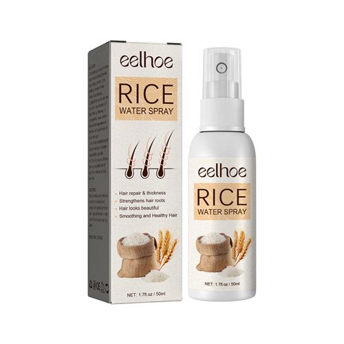 Hair Essence Rice Dense Hair Spray Hair Fast Growth Serum Snti-Hair Loss Seborrheic Hair Loss Repair Deep Care Hair Texture Man Woman 50ml