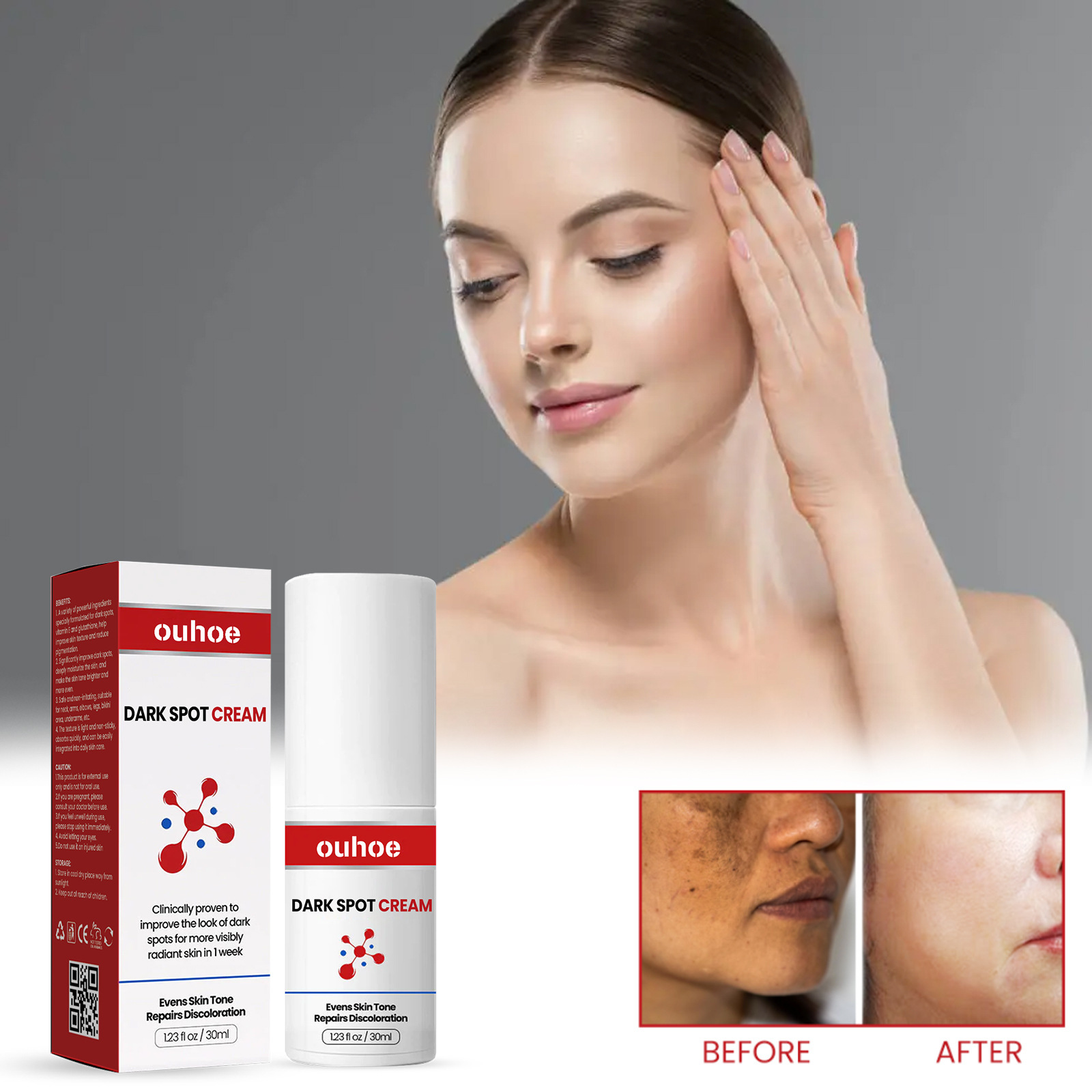 Dark Spot Repair Cream Moisturizer Anti-dark Spot Fine Lines Pigment Remover Cream Whitening Brighten Moisturizing