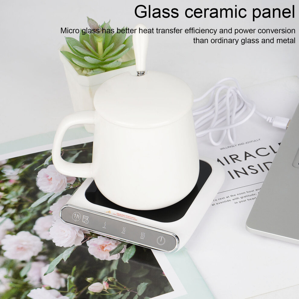 USB Electric Cup Heating Coaster Warmer Coffee Tea Heater Mat