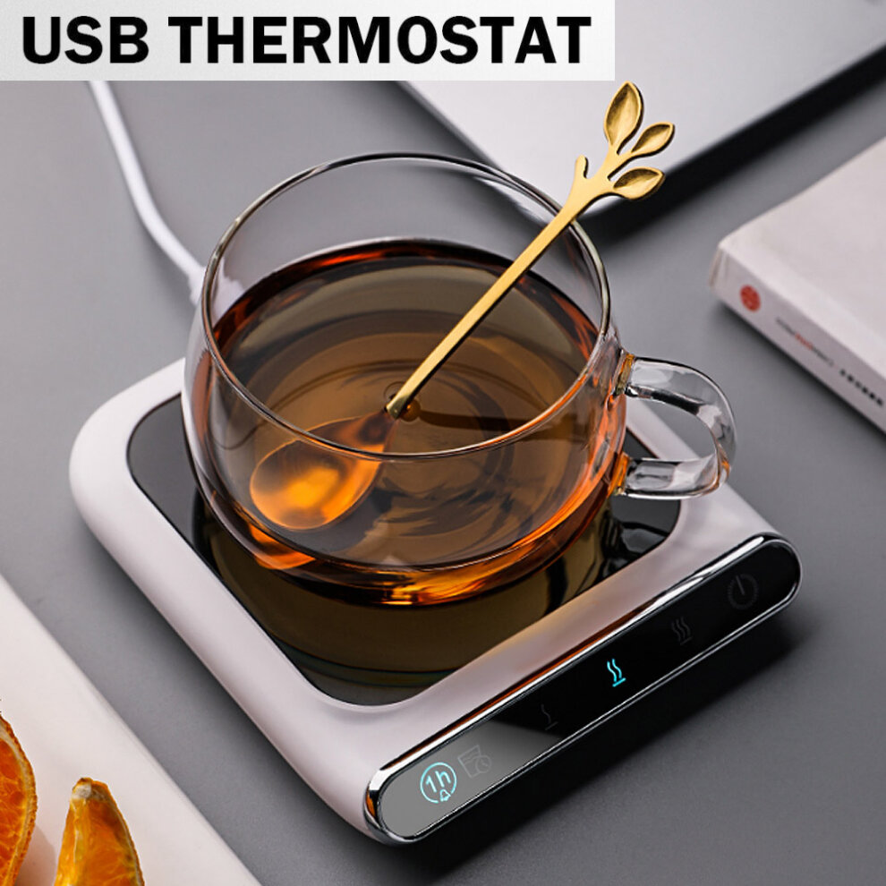 USB Electric Cup Heating Coaster Warmer Coffee Tea Heater Mat