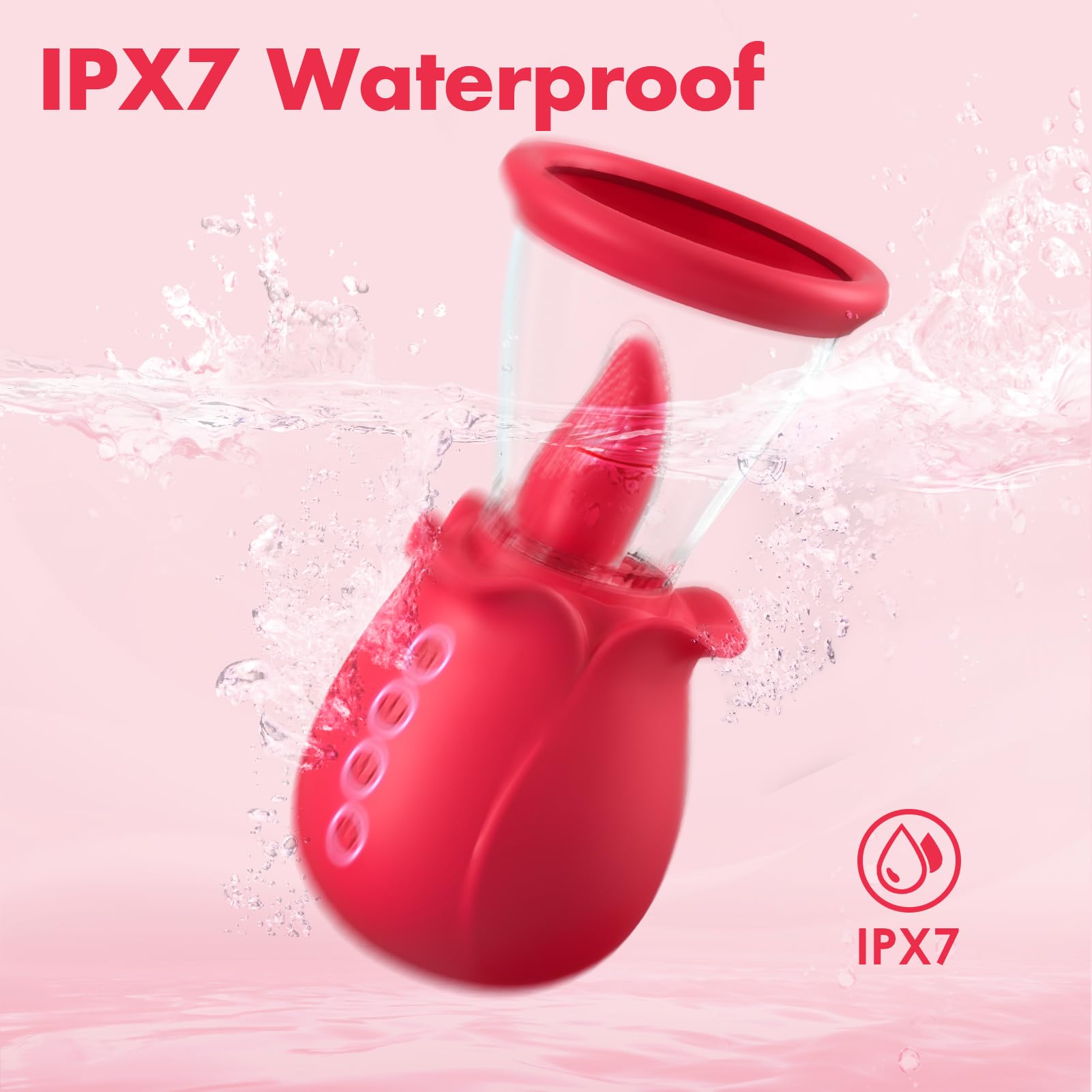 Sucking Vibrator Sex Toys for Women Sucking Tongue Licking Clitoris Vibrators Adult Toy for Nipple Clitoral Stimulator Best Valentines Day Gift