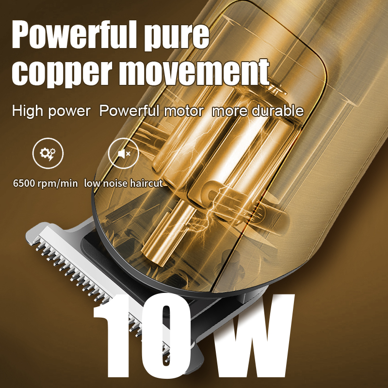 Hair Clippers Men Professional Electric Beard Trimmer Cordless Electric Self Hair Clippers with LCD Screen Razor Shavers Rechargeable  Gifts for Mens