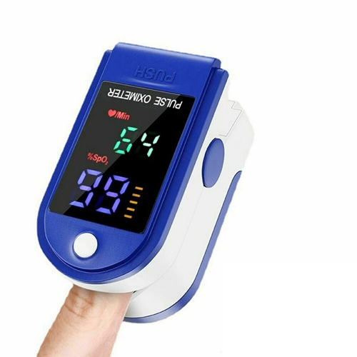 Fingertip Pulse Oximeter LED Digital Display Heart Rate  Oxygen Level Readings Blood Oxygen Saturation for Pulse Rate Monitor SpO2 Health Monitor