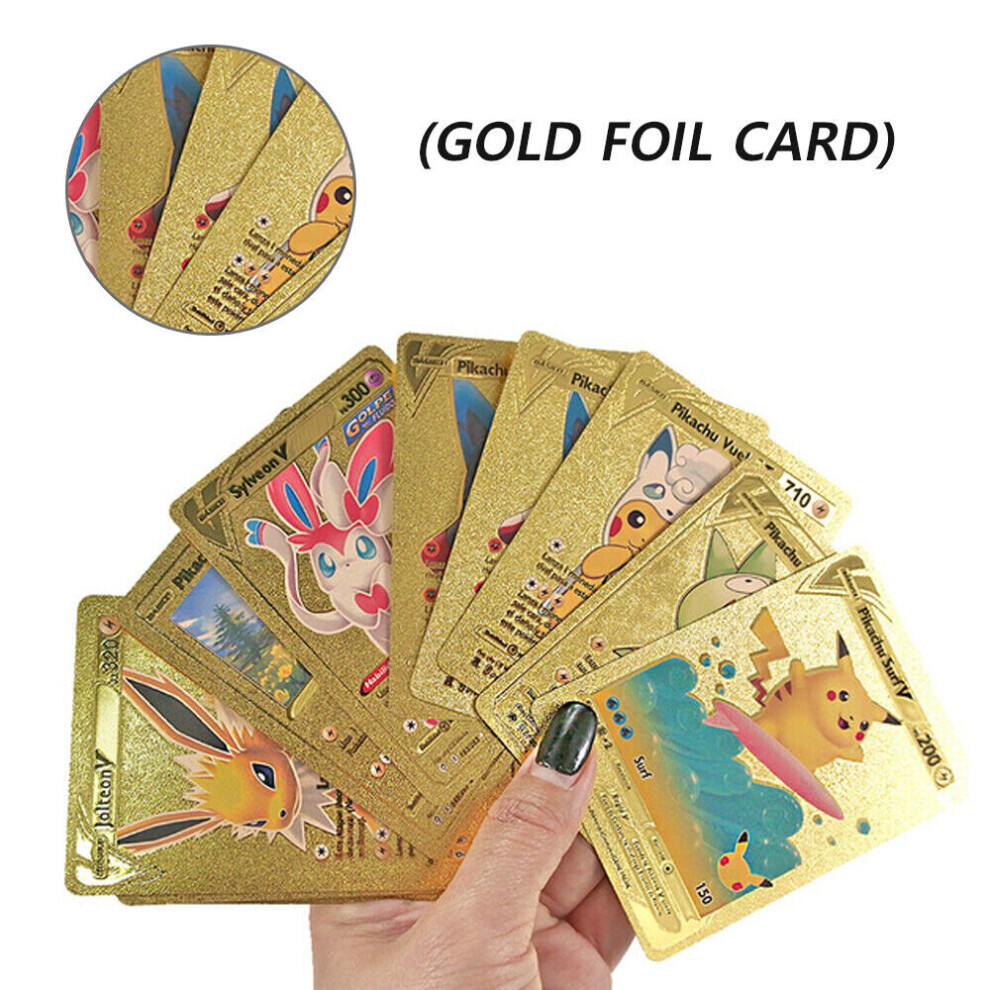 55Pcs For Pokemon Card Mint Vmax GX Charizard Collection Boxes Gold UK