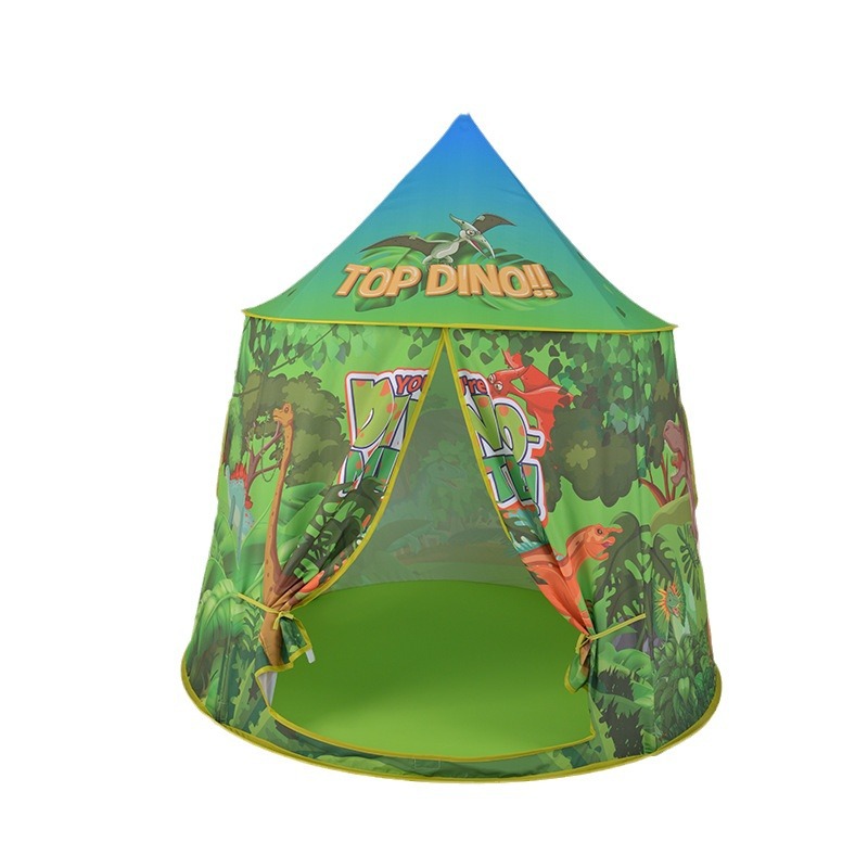 Jurassic Park Kids Folding Playhouse Jurassic Park Dinosaurs Tent Toddler House Indoor Outdoor