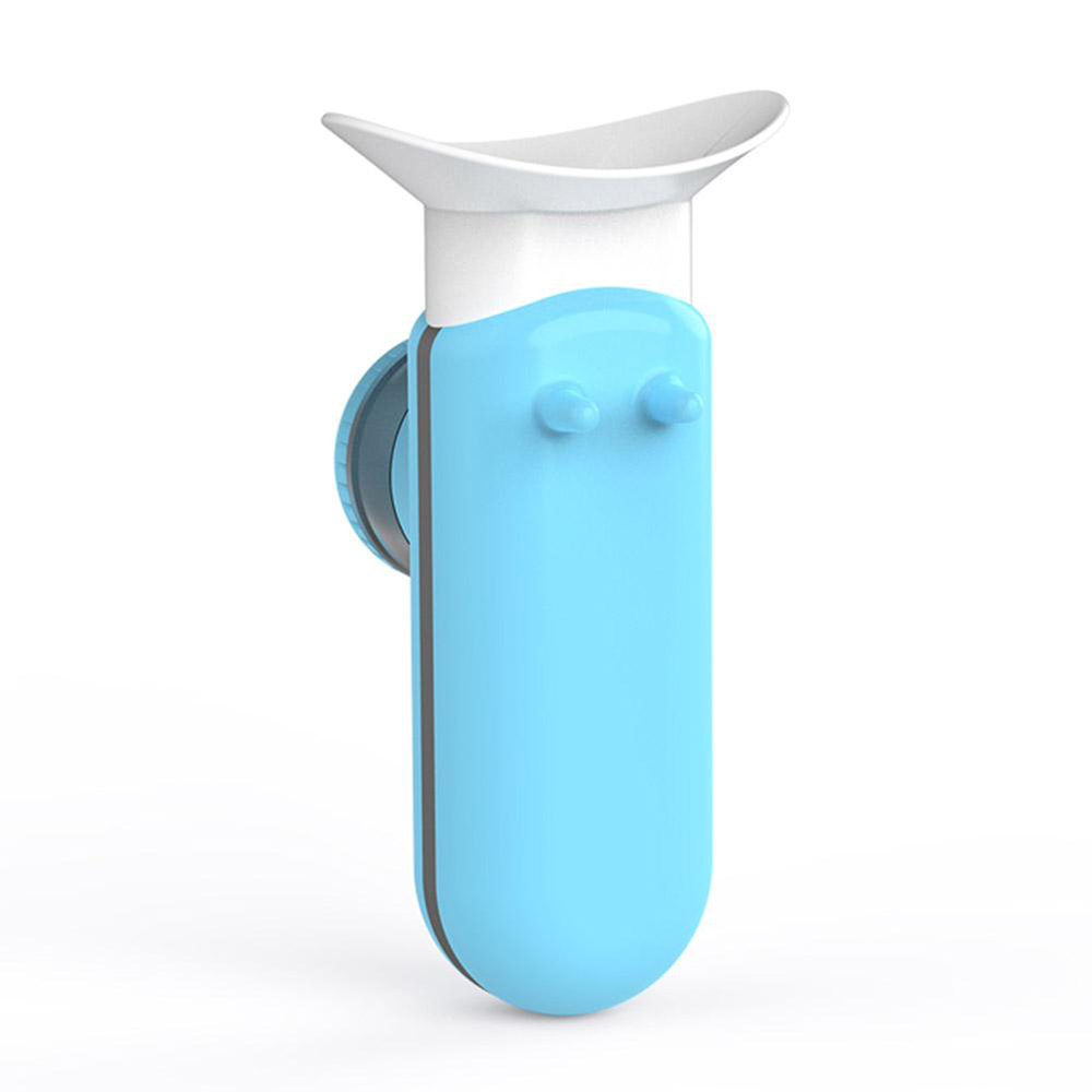(Blue) Electric Nano Eye Steamer Sprayer Device Moisturizing Atomizer Water Hot Compress Eyes Soothing Massage Eye Washing SPA Humidifier Relieve Fatigue