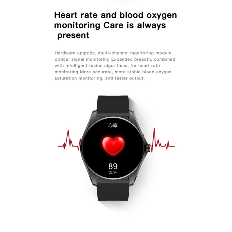 (Pink) Fashion Smart Watch Wristwatch Health Monitoring Sports Fitness Tracker Smartwatch for Men Women
