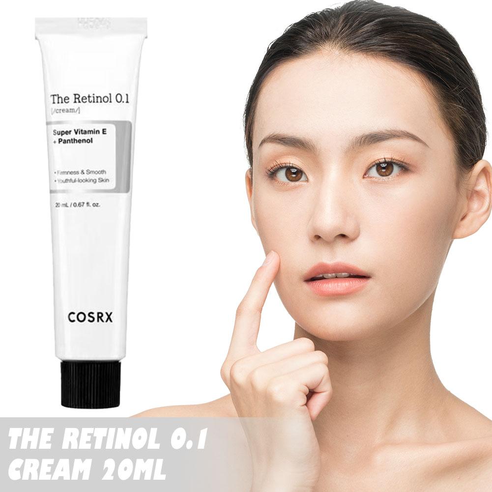 Cosrx Snail Night Cream Pure A Retinol Face Cream Anti Aging Cream for Fine Lines Lifting Firming Eye Neck Cream 20ml