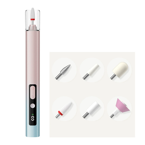Electric Cordless Nail Drill Electric Nail Remover with UV Light Lamp