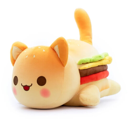 (Sandwich) Aphmau Cat Plush Stuffed Toy Plushie Doll Teddy For Boys Girls Pillow Hug Cus
