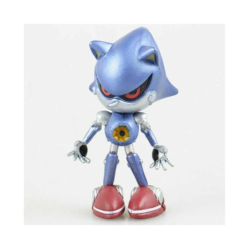 Sonic The Hedgehog Knuckles Tails Action Figure Model Doll Kids Toys Gifts
