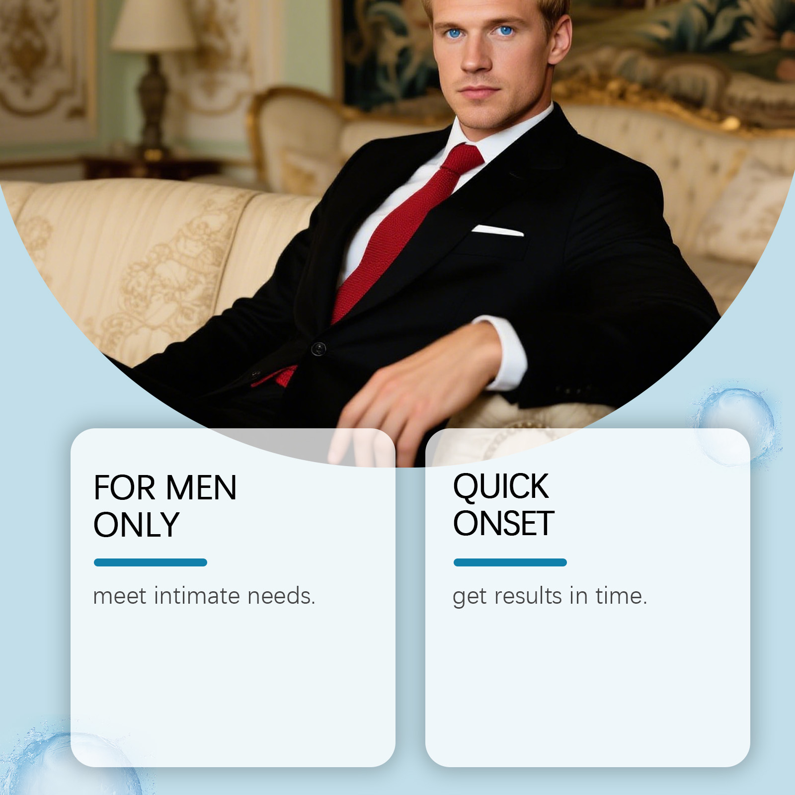 Men's Care Spray - Gentle Formula to Nourish and Comfort Skin, Lightweight and Energizing Care Spray