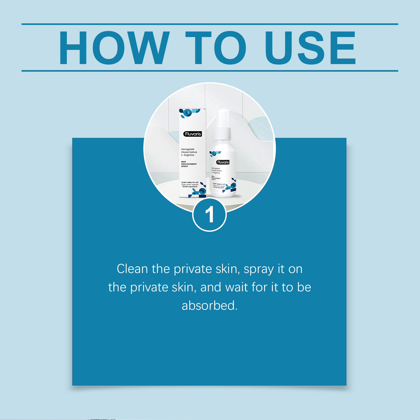 Men's Care Spray - Gentle Formula to Nourish and Comfort Skin, Lightweight and Energizing Care Spray