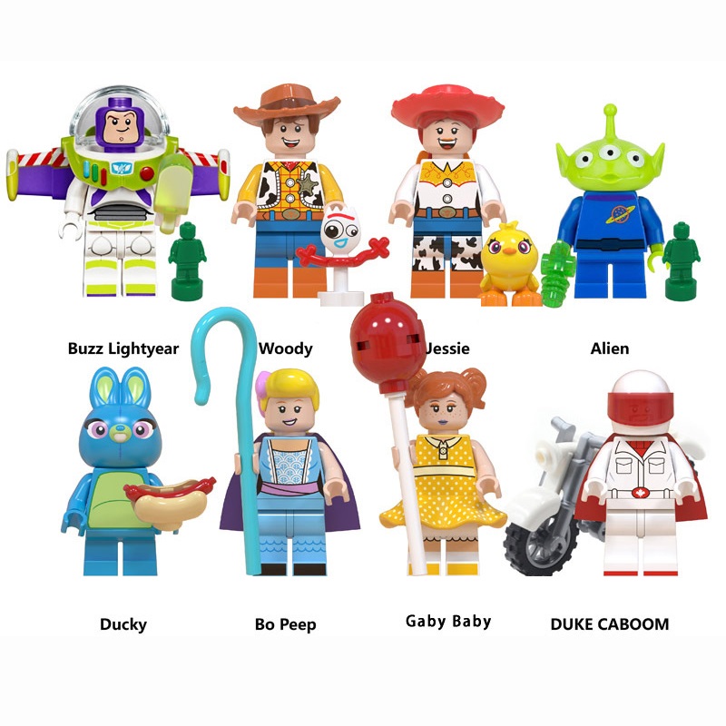 Action Figure Toy Story Mini Building Block Toys for Kids Disney Anime Figure Gifts for Boys and Girls