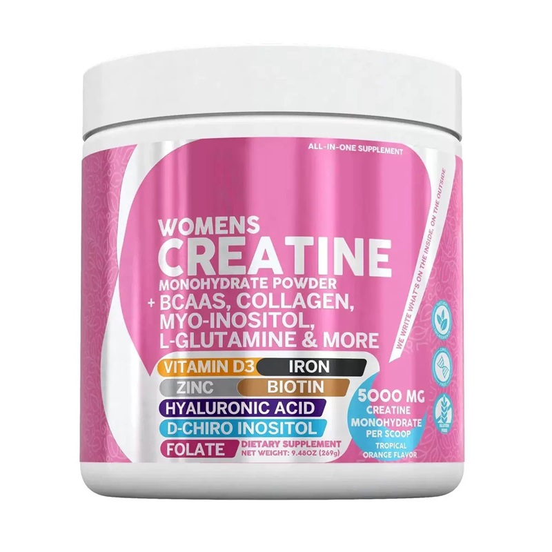 5000Mg Vitamin D3 Iron Womens Creatine Supplement For Female Daily Nutritional Support