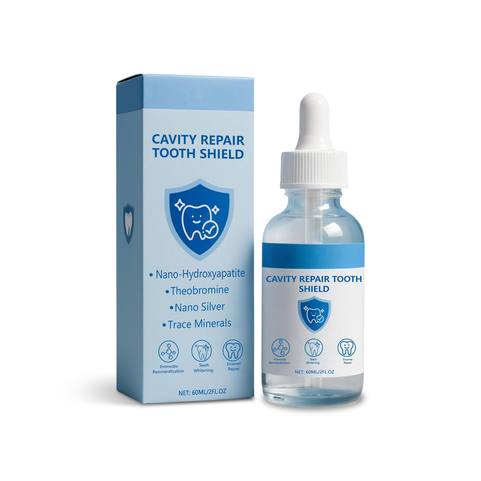 Dental Care Essence Liquid Clean Tooth Surface Reduce Tooth Stains Natural Gloss Gentle Maintain Oral Long Lasting Fresh