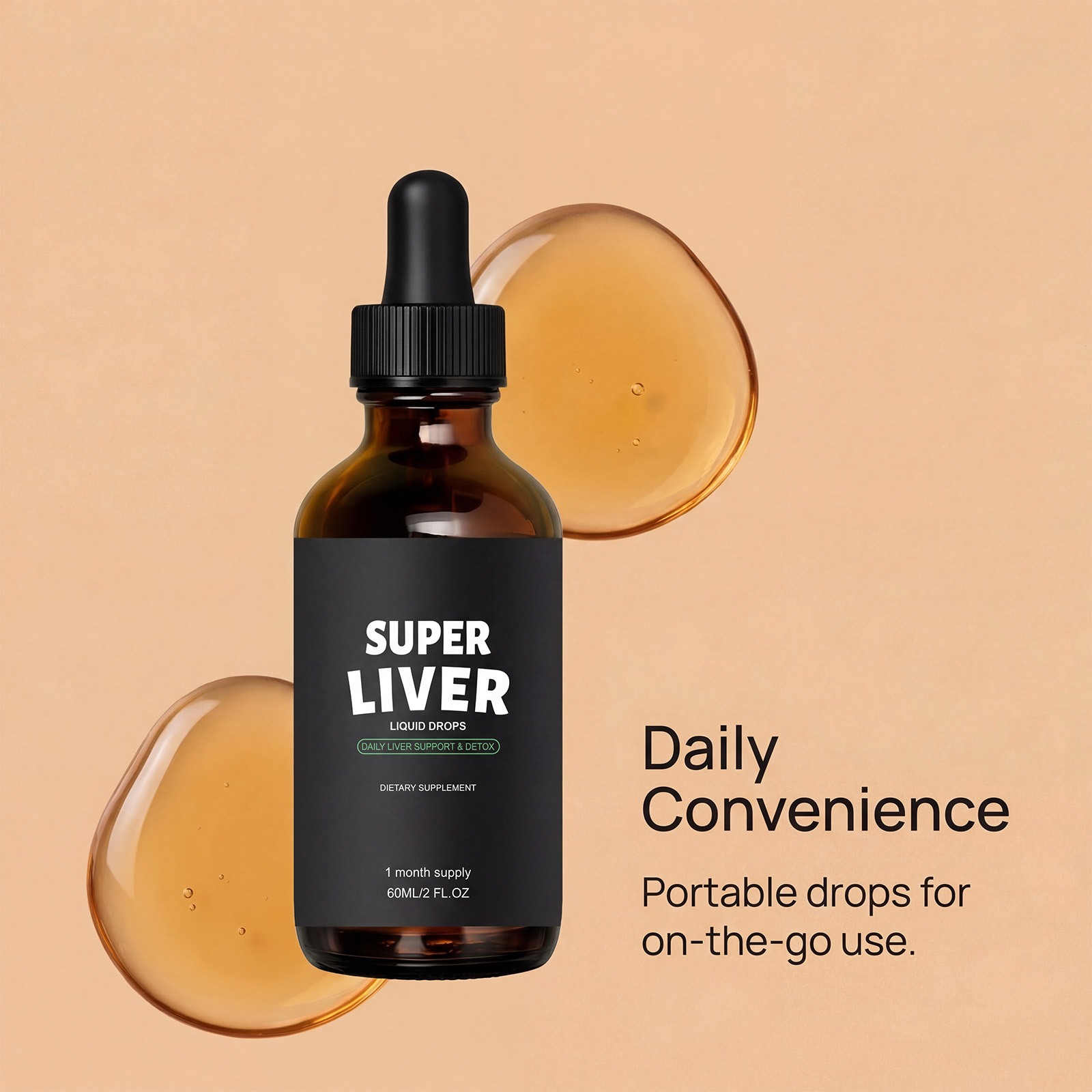 Smooth Nourish Droplets Mild Formula Nurture Boost Metabolism Comfort Body Daily Diet Nutrition Supplement Care