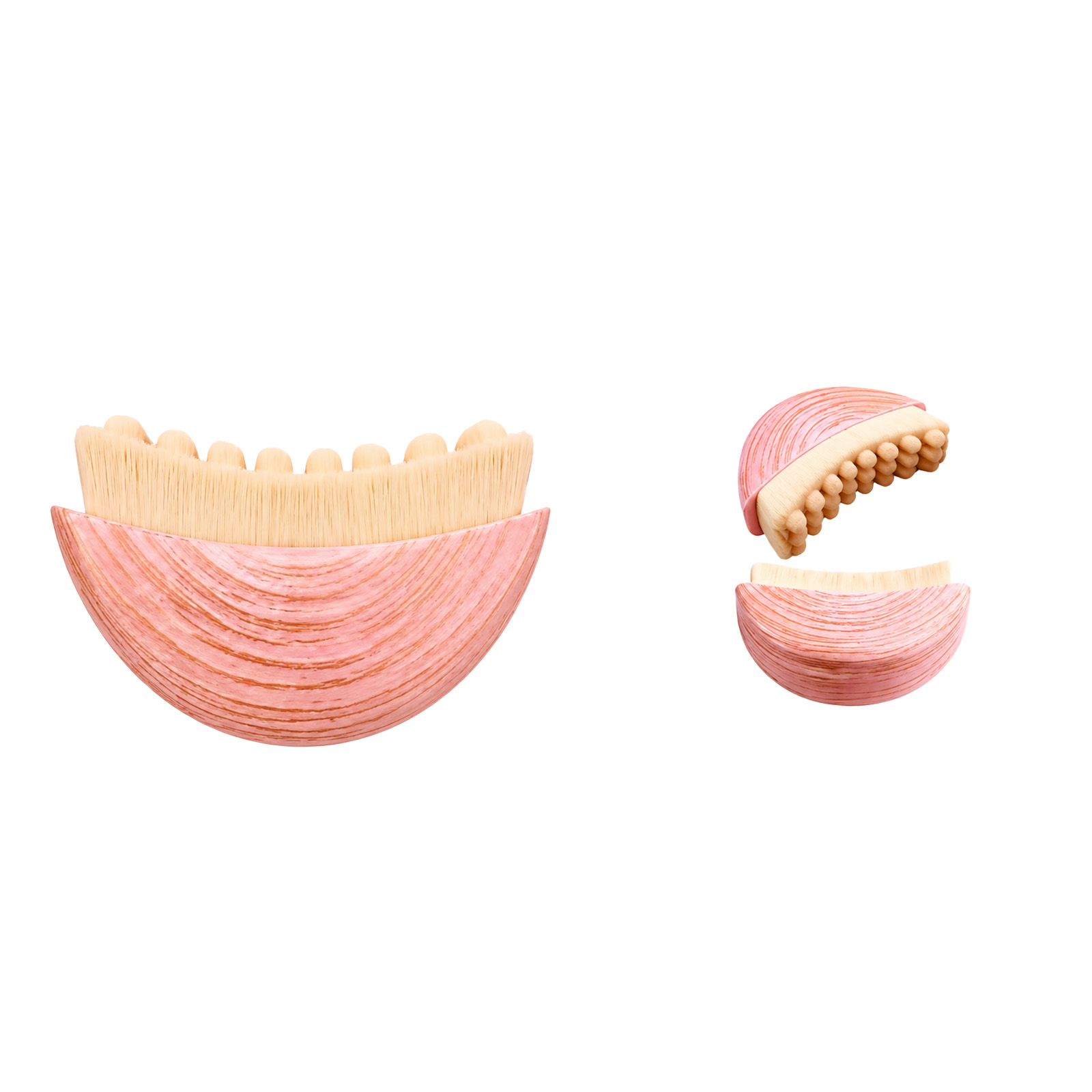 (Leopard Print) Lymphatic Contour Facial Brush Beauty Smearing Massage Skin Tool Boost Skincare Product Absorption For Face Mask Care