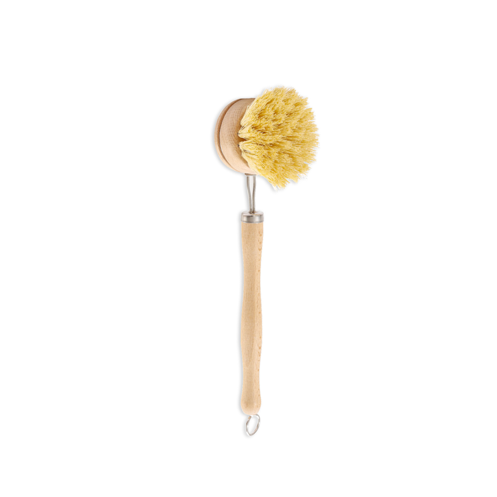 Bamboo Dish Brush Long Handle Hanging Multi Function Oil Stain Removal Household Kitchen Pot Bowl Cleaning Tool