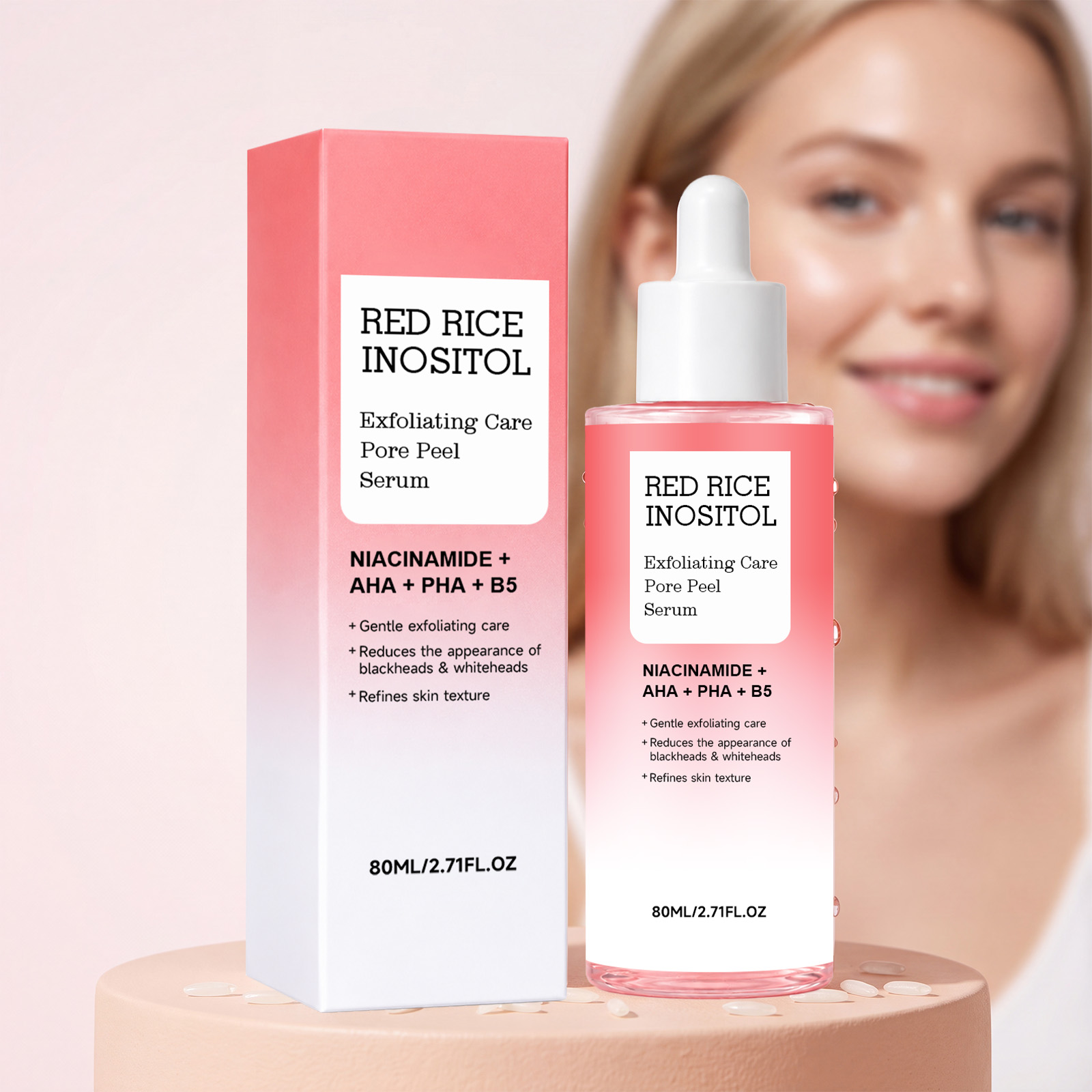 Pore Renewal Essence Liquid Mild Clean Facial Cuticle Soft Smooth Skin Refreshing Bright Skincare Extract