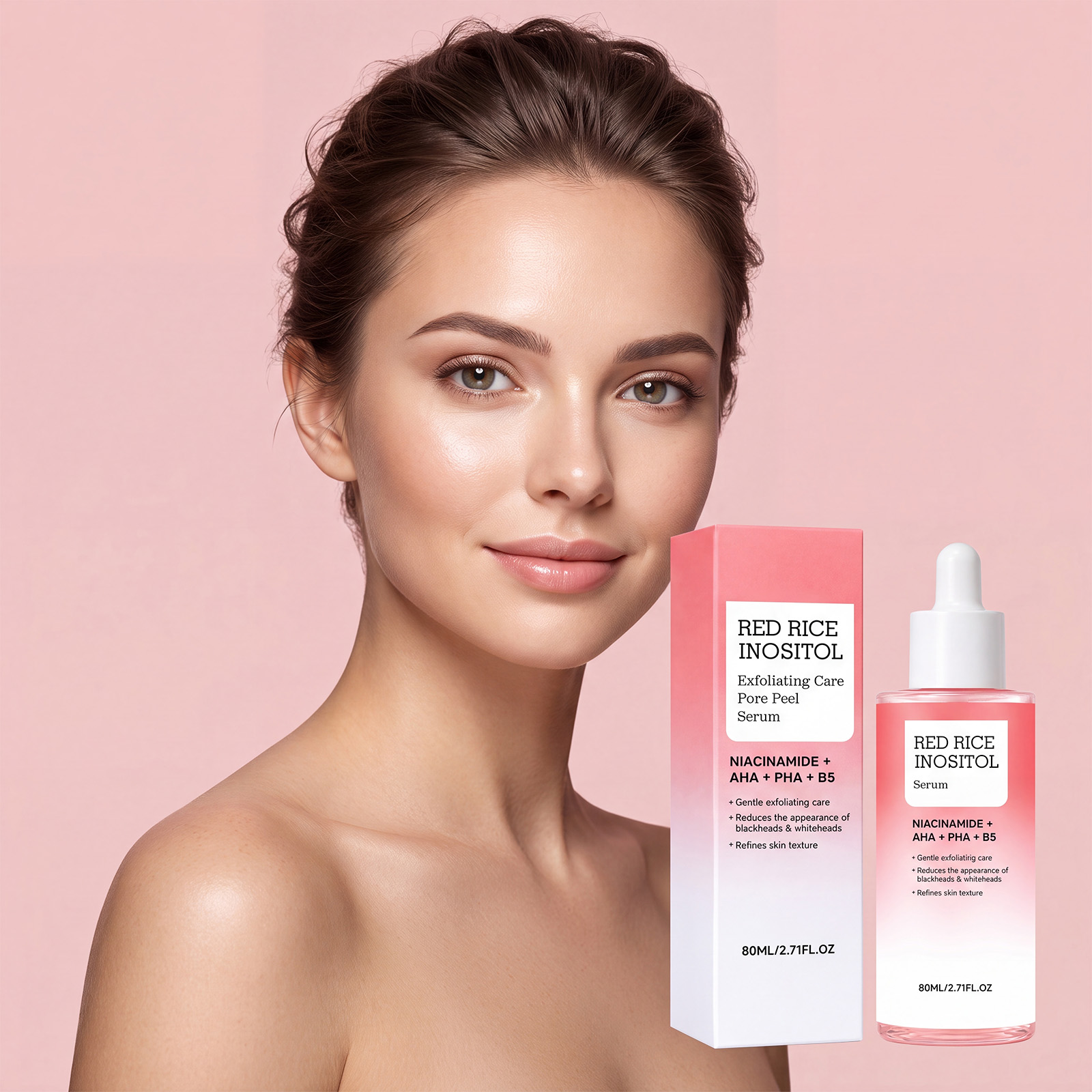 Pore Renewal Essence Liquid Mild Clean Facial Cuticle Soft Smooth Skin Refreshing Bright Skincare Extract