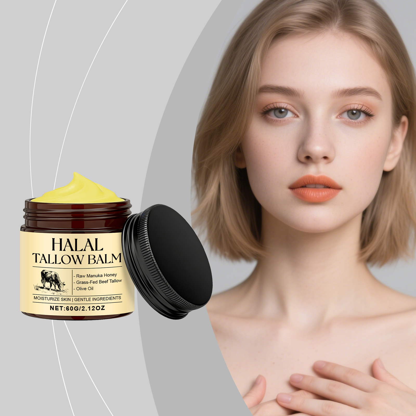 Shea Butter Moisturizing Cream Mild Hydrating Softening Brightening Facial Skin Daily Care Smear Lotion