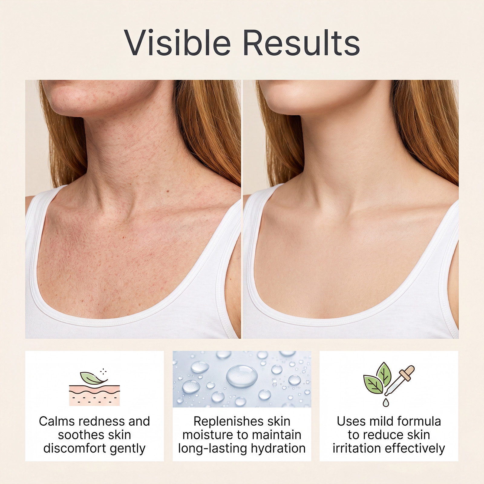 Skin Moisturizing Magnesium Spray Hydrating Gentle Light Texture Soft Nourishing Facial Care