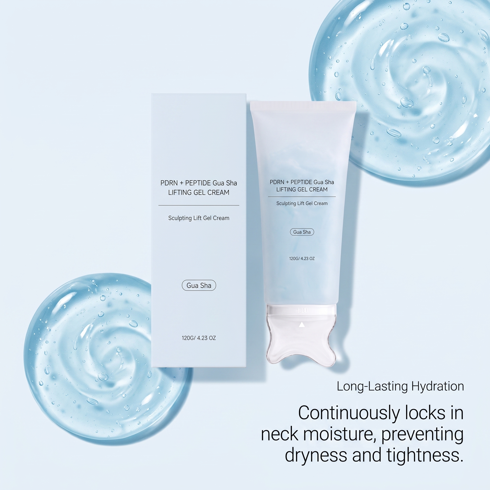 Enrich Firming Scraping Cream Skin Body Facial Care Moisturizing Tightening Massage Daily External Use