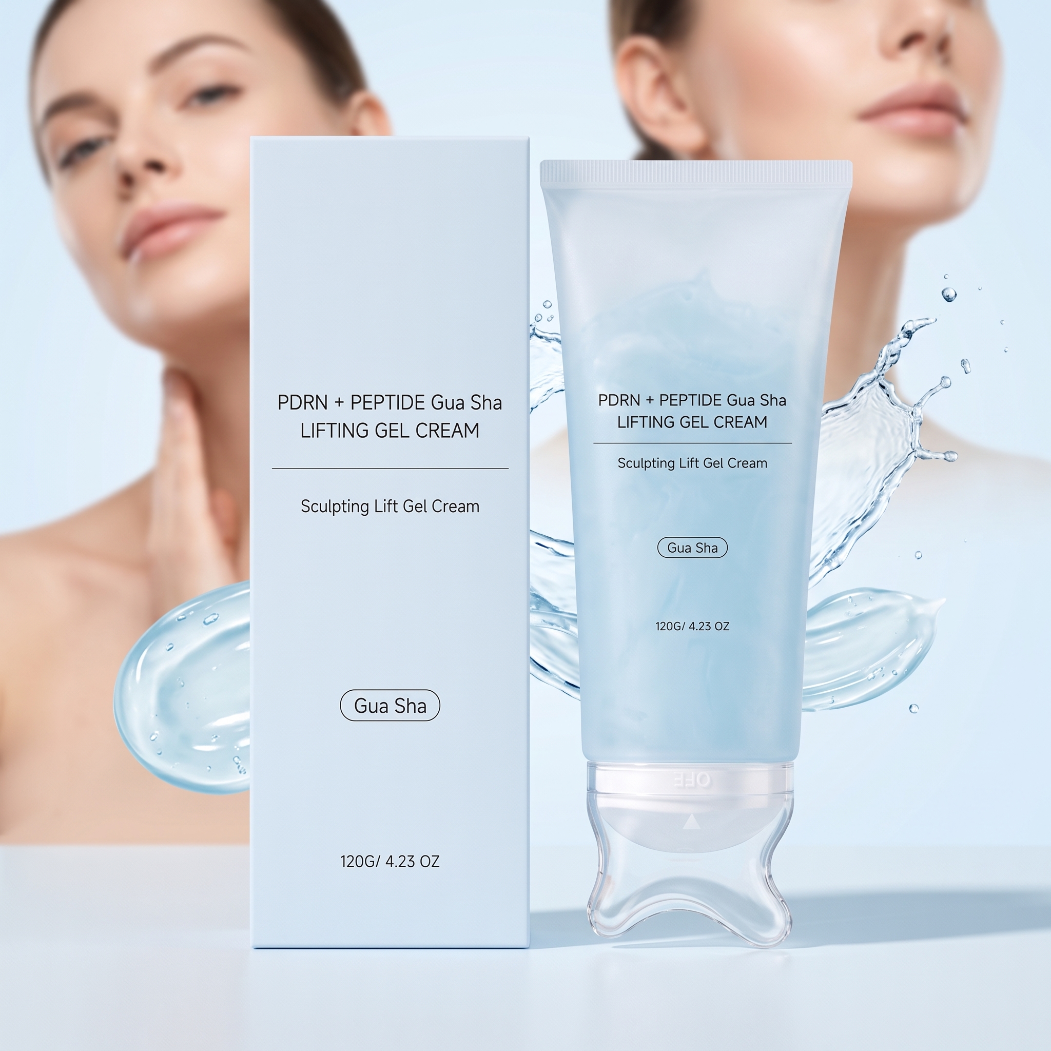 Enrich Firming Scraping Cream Skin Body Facial Care Moisturizing Tightening Massage Daily External Use
