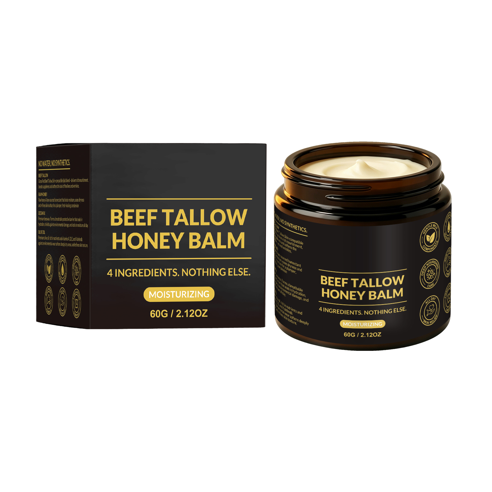 Butter Honey Skin Ointment Fine Smooth Moist Refreshing Nonsticky Repair Dry Body Skin