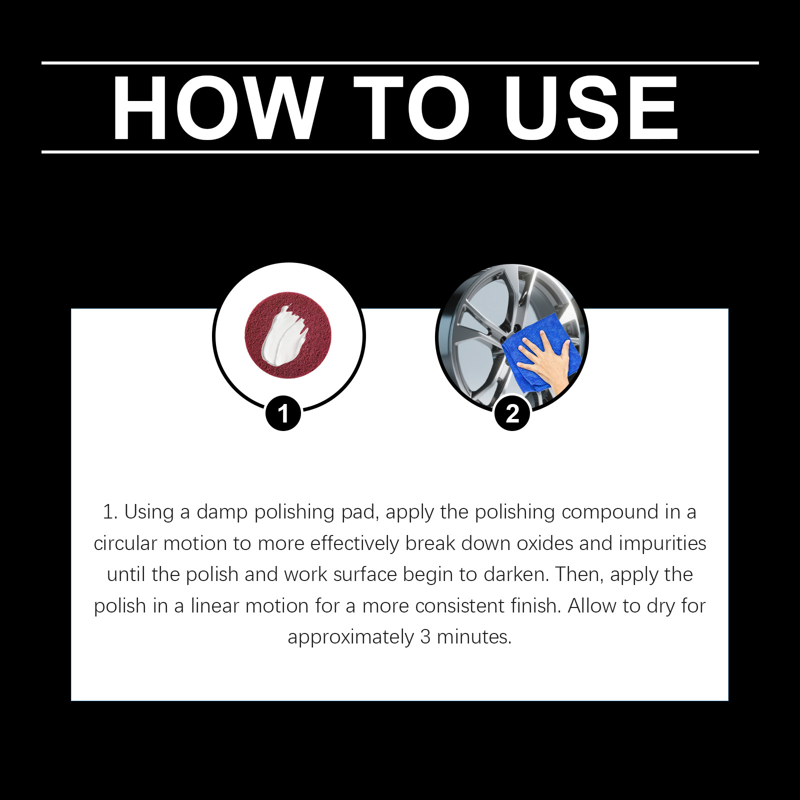 Metal Polishing Care Kit Polish Remove Oxidation Prevent Scratches Easy Operation Maintain Gloss Daily Metal Cleaning