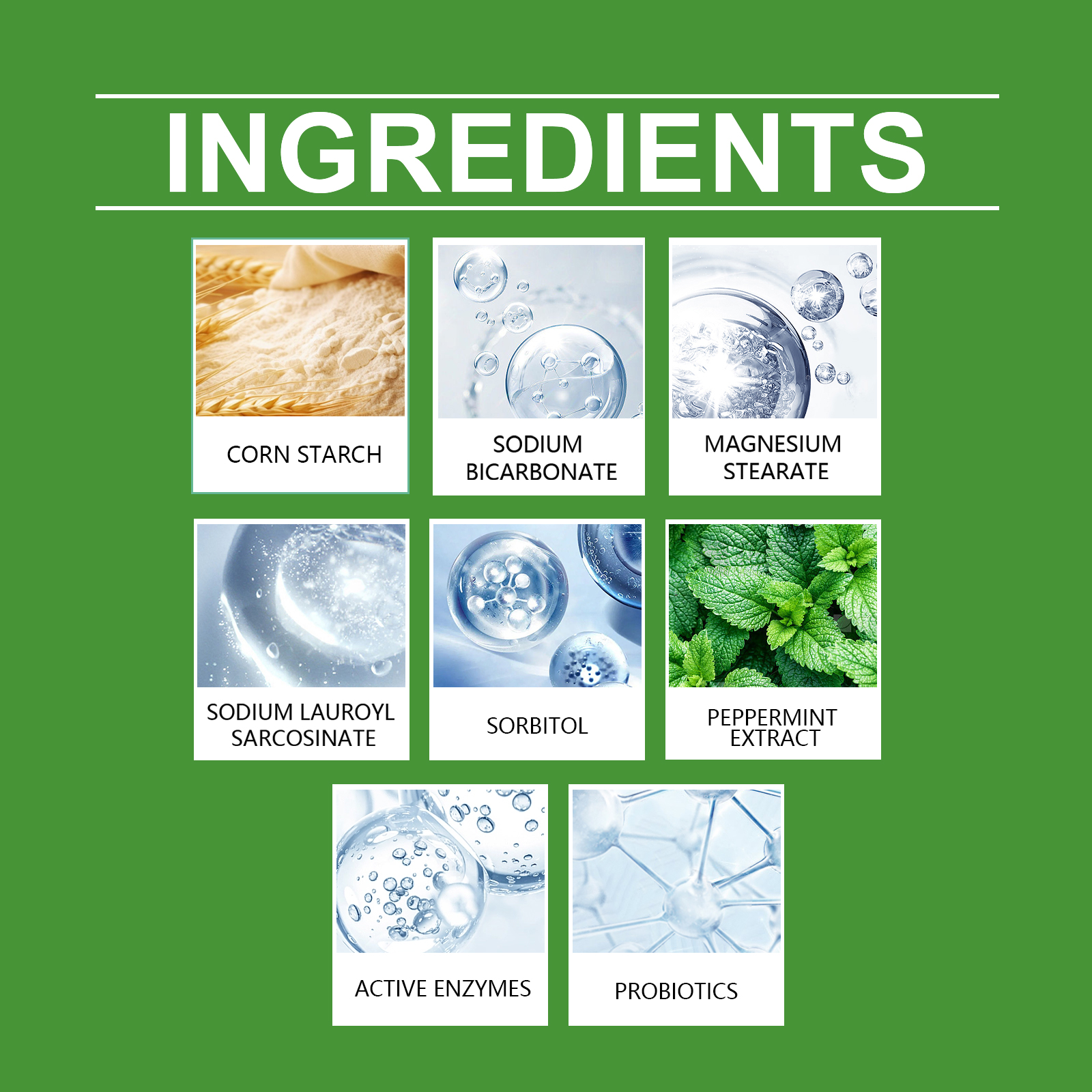 Dog Teeth Cleaning Powder Gently Cleans Pet Teeth Improves Tartar Yellow Teeth Freshens Breath