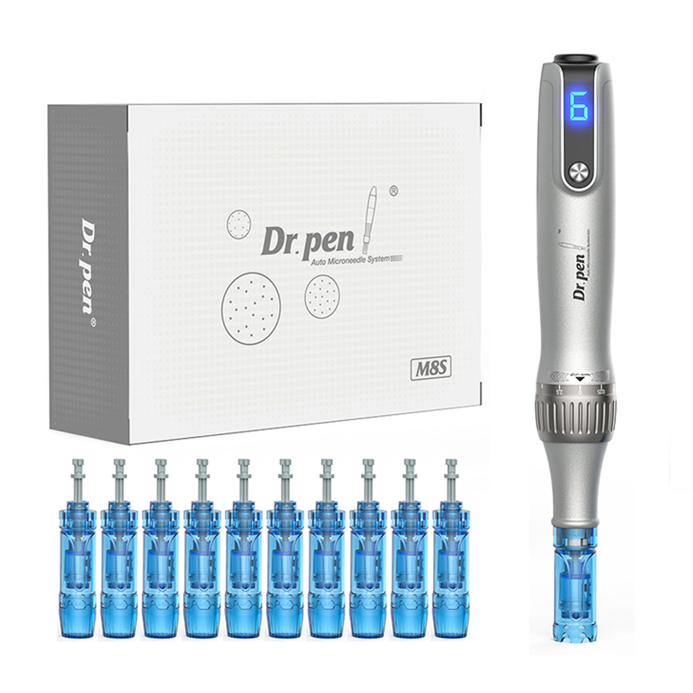 Dr. pen Ultima M8S Wireless Professional Derma Pen with 10PCS 18 pin  Needle