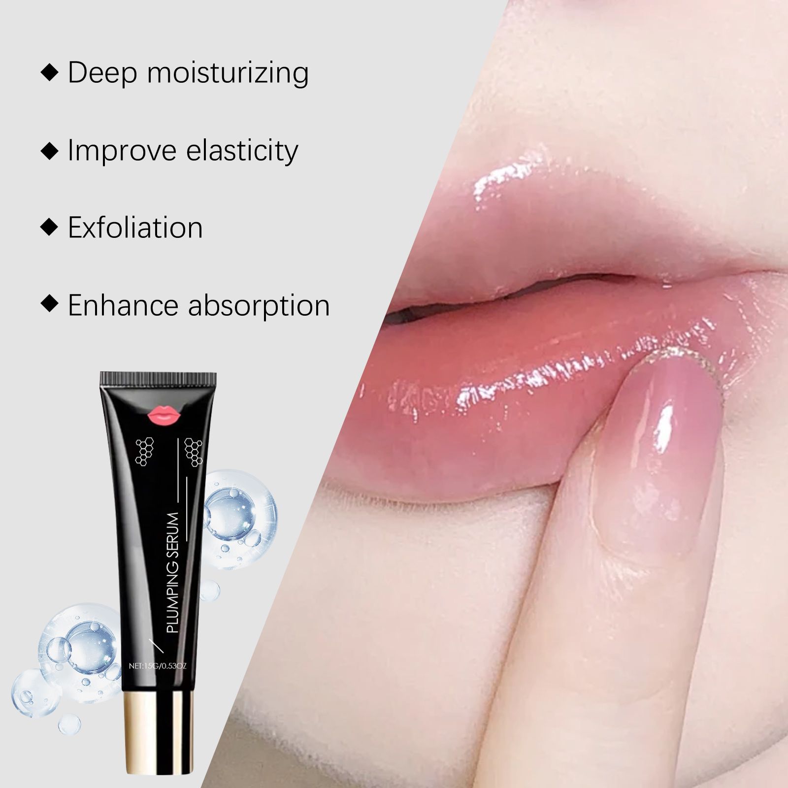 Moisturizing Lip Oil Hydrating Plumping For Dry Lips Daily Lip Care Treatment