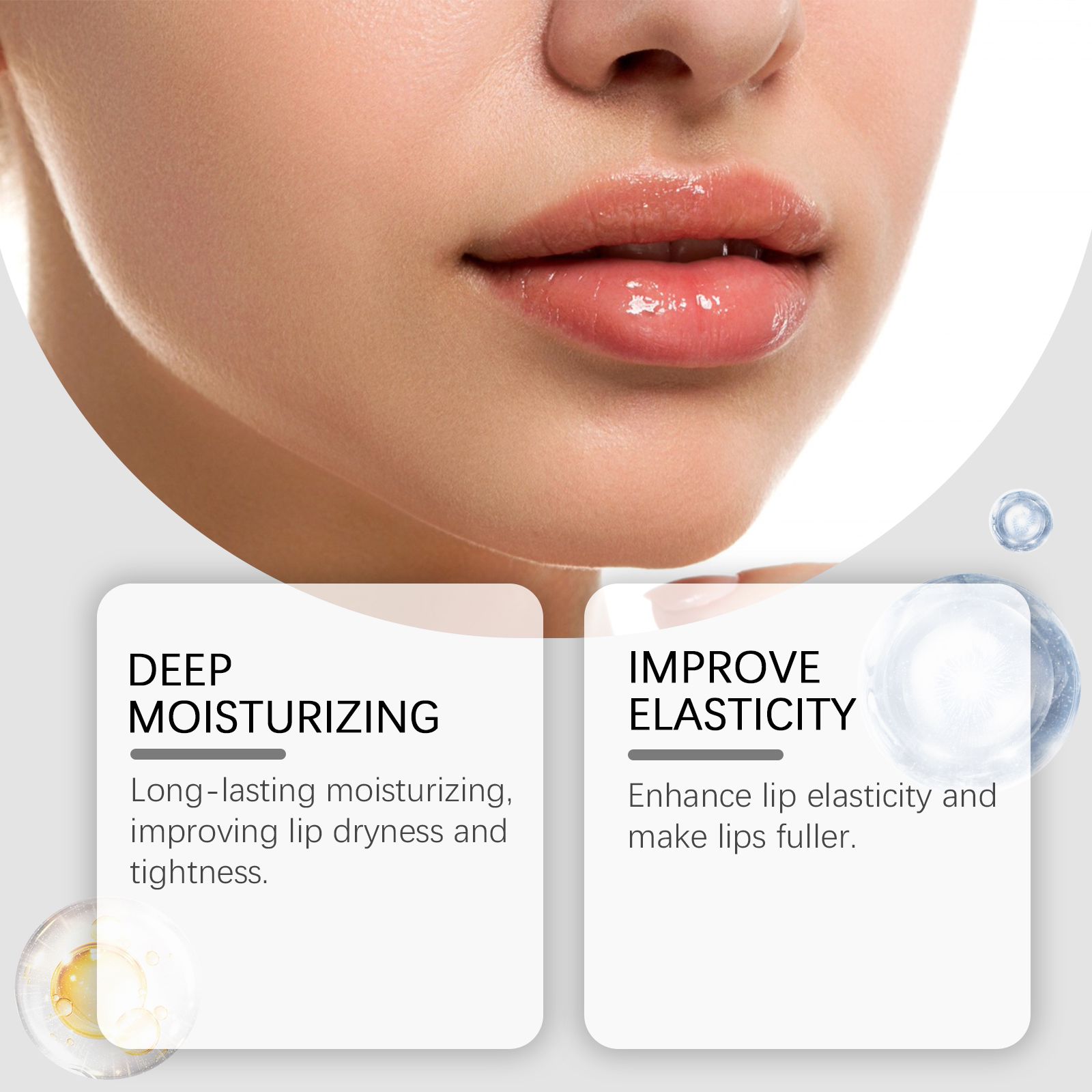 Moisturizing Lip Oil Hydrating Plumping For Dry Lips Daily Lip Care Treatment