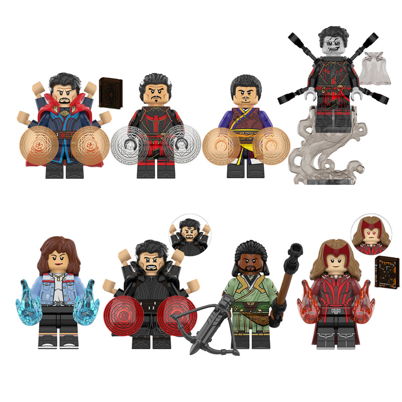 (Style C) Spider Man Building Blocks Collectible Toy Role Play Mini Figures Kids Anime Decoration and Birthday Gifts for Kids and Fans