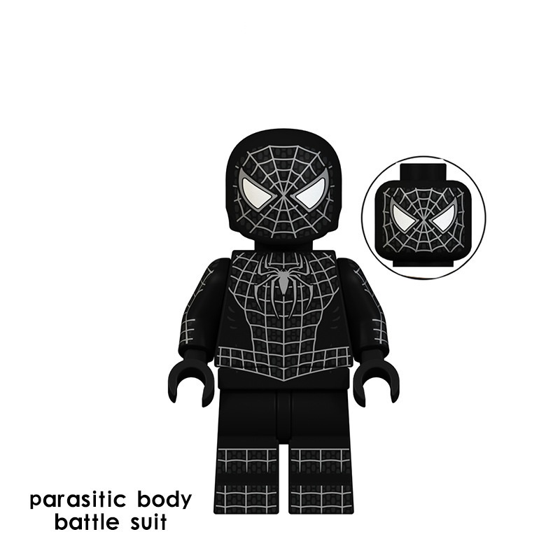 (Style C) Spider Man Building Blocks Collectible Toy Role Play Mini Figures Kids Anime Decoration and Birthday Gifts for Kids and Fans