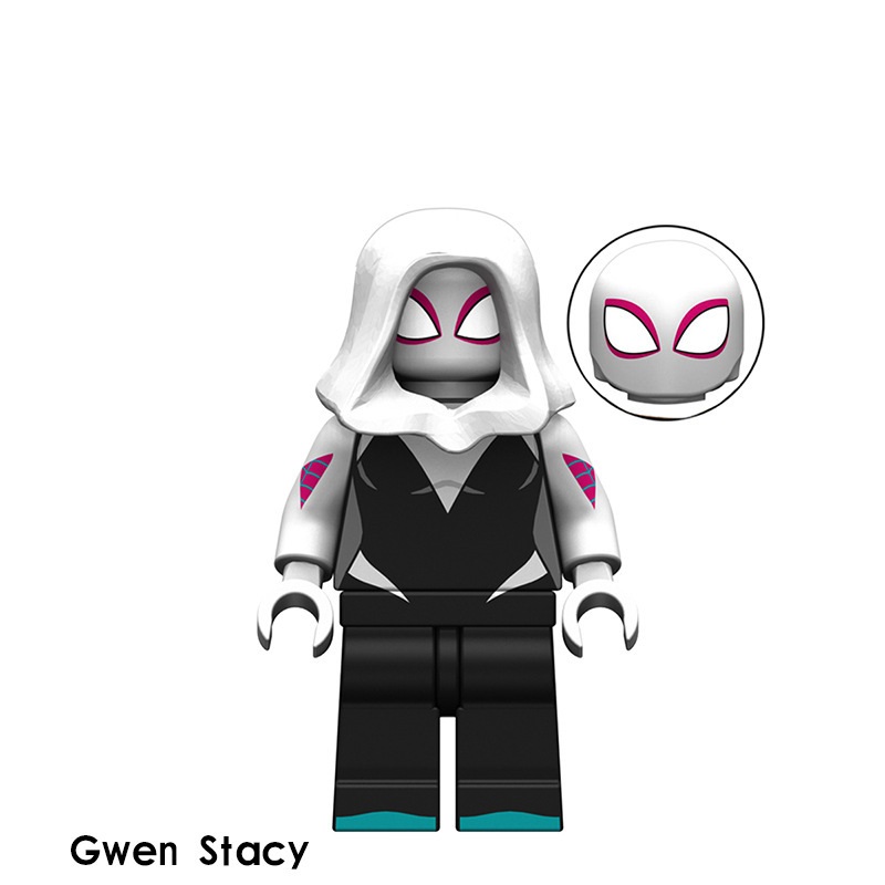 (Style C) Spider Man Building Blocks Collectible Toy Role Play Mini Figures Kids Anime Decoration and Birthday Gifts for Kids and Fans