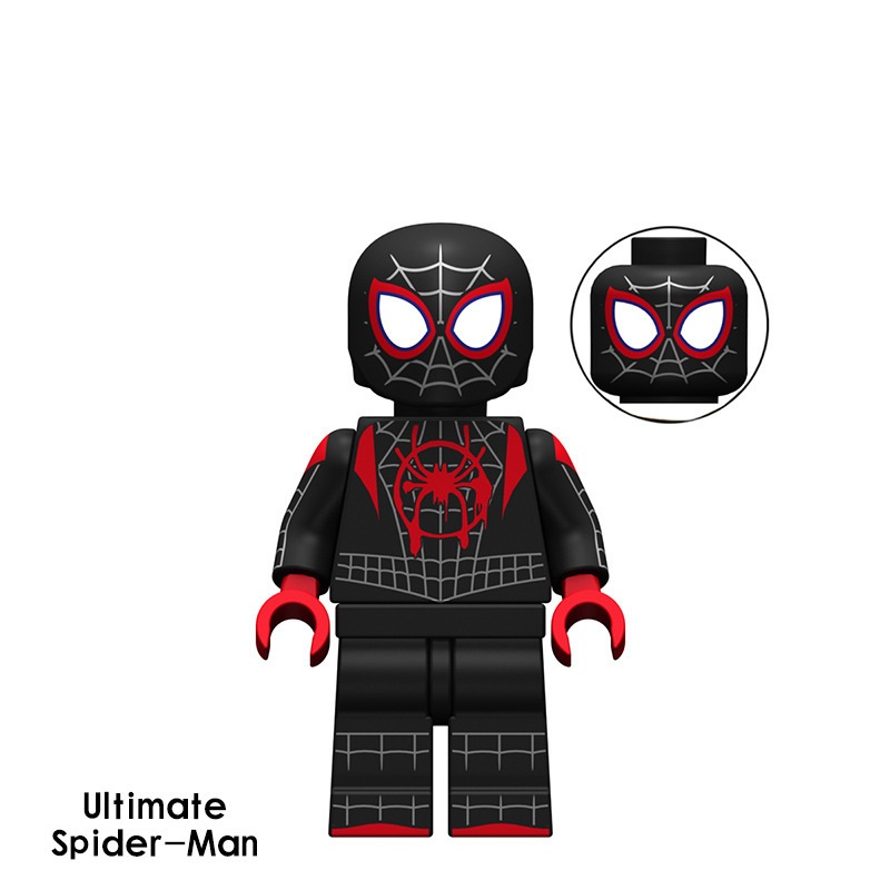 (Style C) Spider Man Building Blocks Collectible Toy Role Play Mini Figures Kids Anime Decoration and Birthday Gifts for Kids and Fans