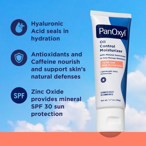 PanOxyl Complete Cleanse Manage Moisturize Bundle Acne Foaming Wash Benzoyl Peroxide Balancing Repair Moisturizer Oil Control Moisturizer Clarifying Exfoliant
