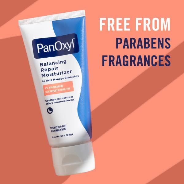 PanOxyl Complete Cleanse Manage Moisturize Bundle Acne Foaming Wash Benzoyl Peroxide Balancing Repair Moisturizer Oil Control Moisturizer Clarifying Exfoliant