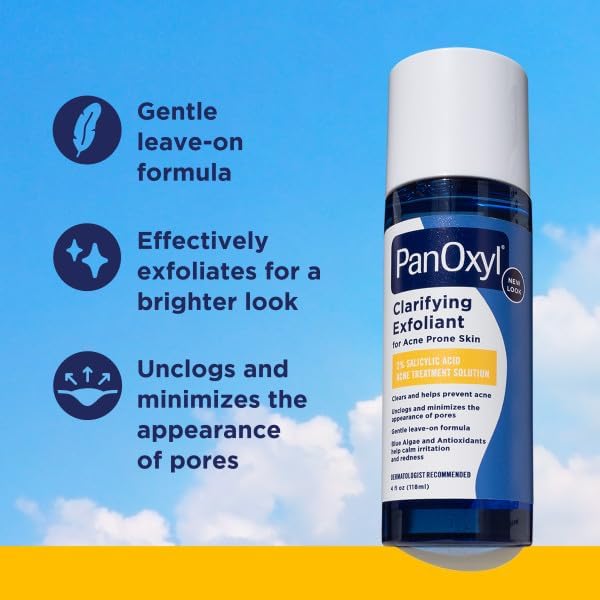 PanOxyl Complete Cleanse Manage Moisturize Bundle Acne Foaming Wash Benzoyl Peroxide Balancing Repair Moisturizer Oil Control Moisturizer Clarifying Exfoliant