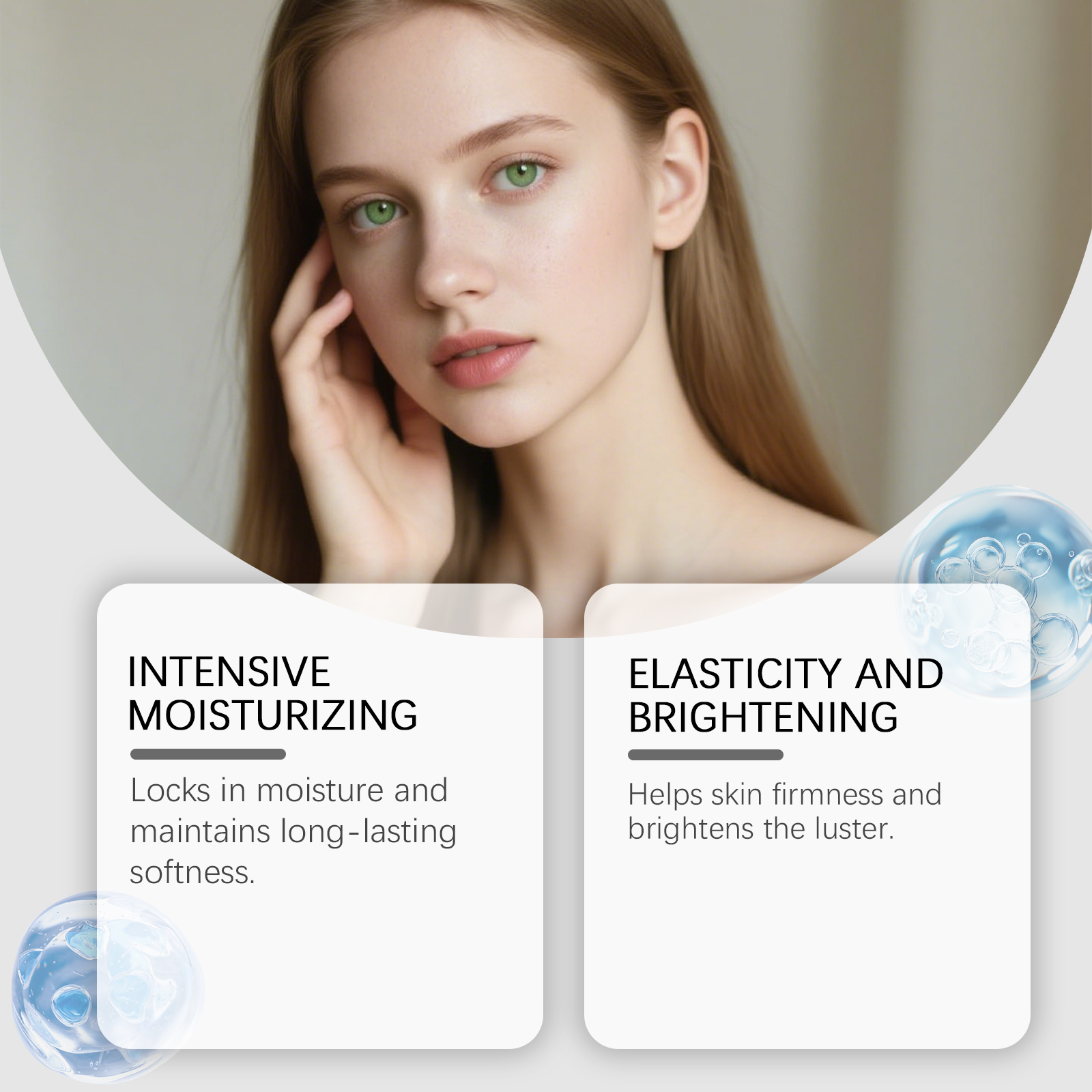 Moisturizing Collagen Essence Liquid Hydrating Nourishing Skin Smooth Bright Moist Facial Care Serum Gentle Soft Radiant Delicate