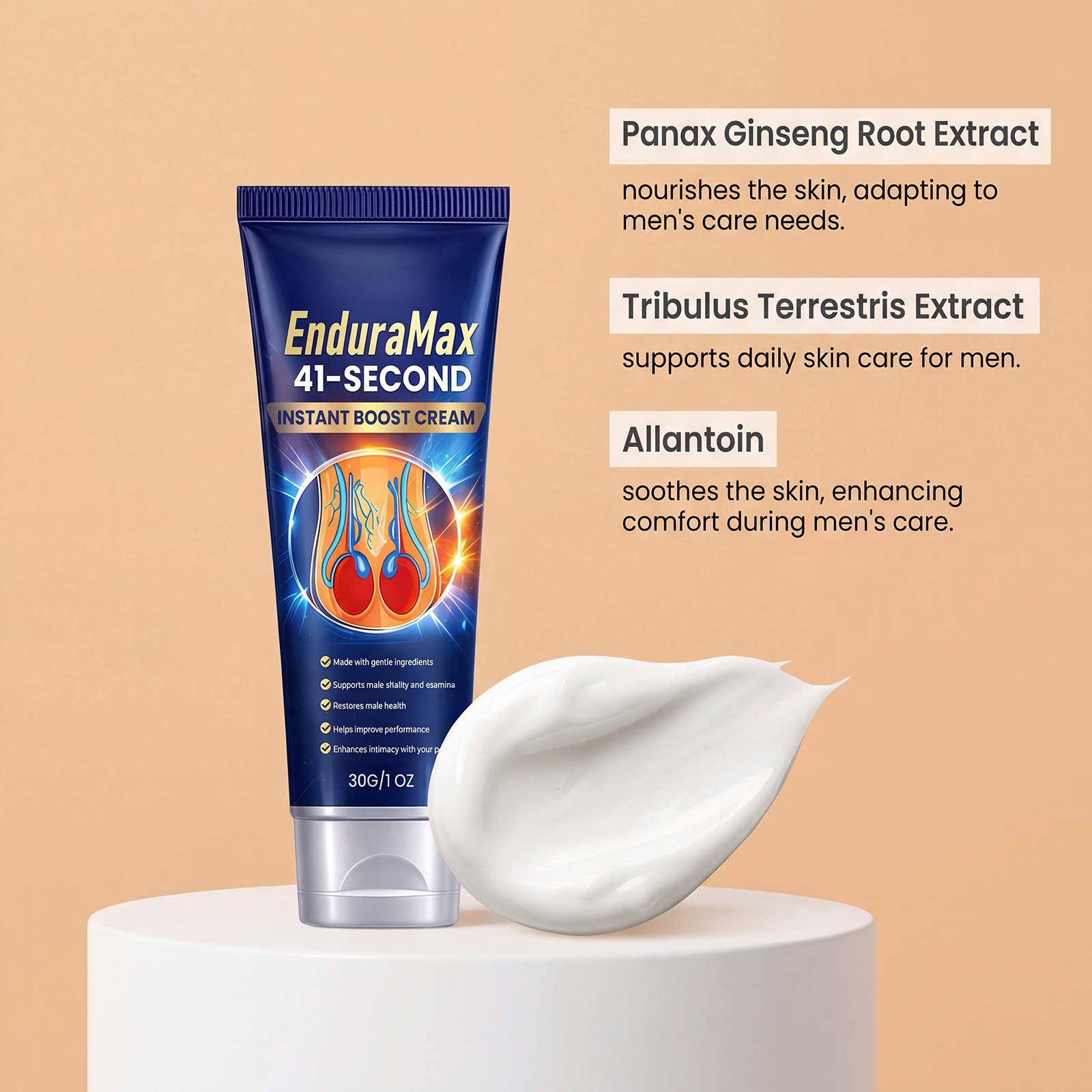 Men Care Cream Light Texture Refreshing Fast Absorb Moisturizing Hydrating Nourishing Daily Body Skin Lotion